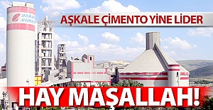 Aşkale Çimento yine lider!..