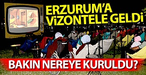Erzurum'a 'Vizontele' geldi...