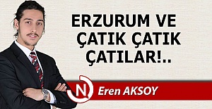 Erzurum ve çatık çatık çatılar!..