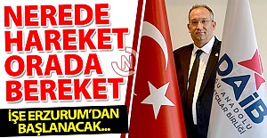 Nerede hareket, orada bereket!..