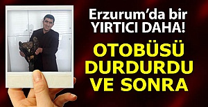 Erzurum'da bir yırtıcı daha!..