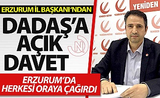 Erzurum'a açık davet!