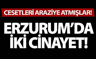 Erzurum'da iki cinayet!