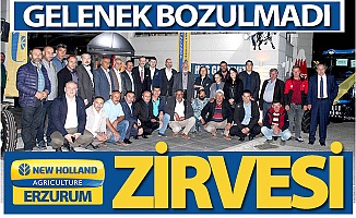 Erzurum'da New Holland zirvesi