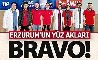 Erzurum'un yüzünü ak ettiler!