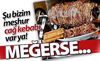 Erzurum Cağ kebabı meğerse...