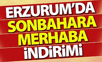 Erzurum'da herkes oraya koşuyor!