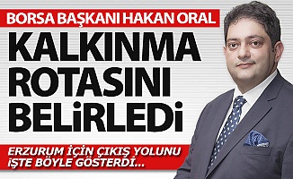 Erzurum'un çıkış yolunu gösterdi!