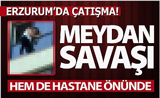 Erzurum'da silahlı çatışma!