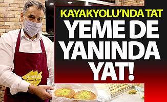 Künefeci Ahmet Usta Kayakyolu’nda
