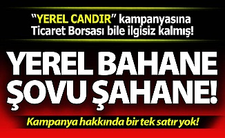Yerel bahane, şovu şahane!