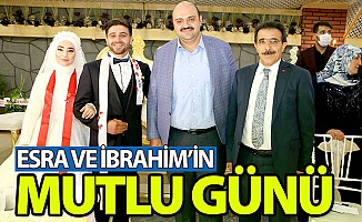Esra ve İbrahim dünya evine girdi
