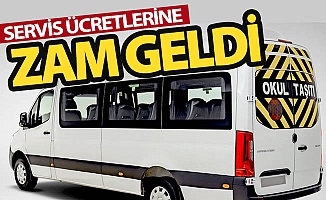 Öğrenci servislerine zam geldi!